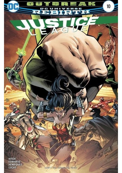 Justice League (2016-) #10 Fasikül İngilizce Çizgi Roman