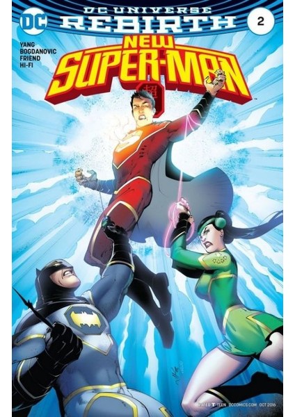 New Super-Man (2016-) #2 Fasikül İngilizce Çizgi Roman