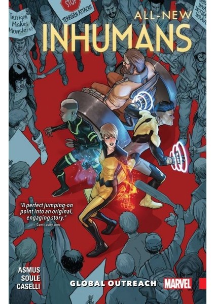 All-New Inhumans Vol. 1: Global Outreach İngilizce Çizgi Roman