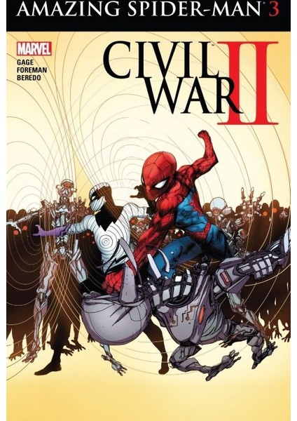 Civil War Iı: Amazing Spider-Man (2016) #3 Fasikül İngilizce Çizgi Roman