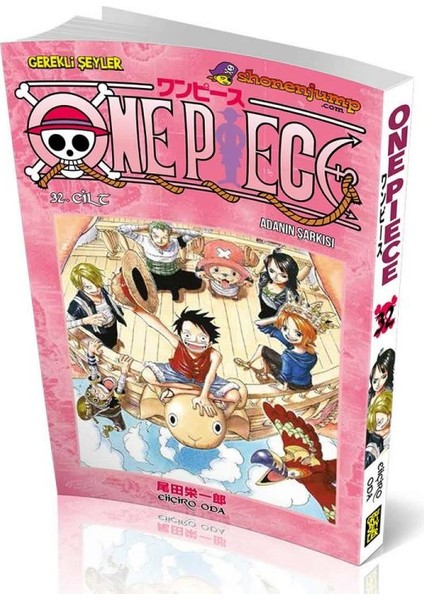 One Piece 32. Cilt 'Adanın Şarkısı' Türkçe Çizgi Roman - Eiichiro Oda