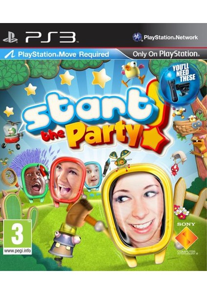 Start The Party Move Edition Ps3