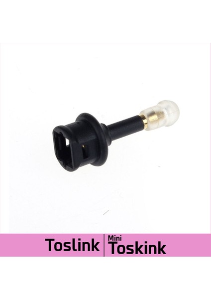 Mini Toslink Adaptör - Siyah