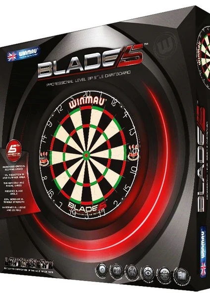 Pusula Oyun Winmau Blade 5 Dartboard Hedef Tahtası