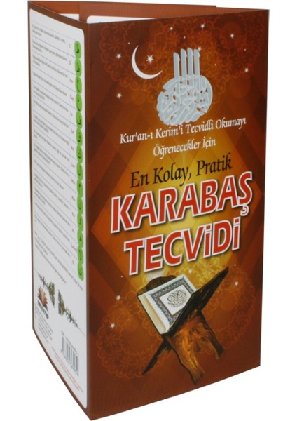 En Kolay Pratik Karabaş Tecvidi (Kartela)