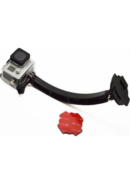 Gopro Uyumlu Uzatma + 360 Derece Dönen Kask Aparatı + Vidaları modelleri