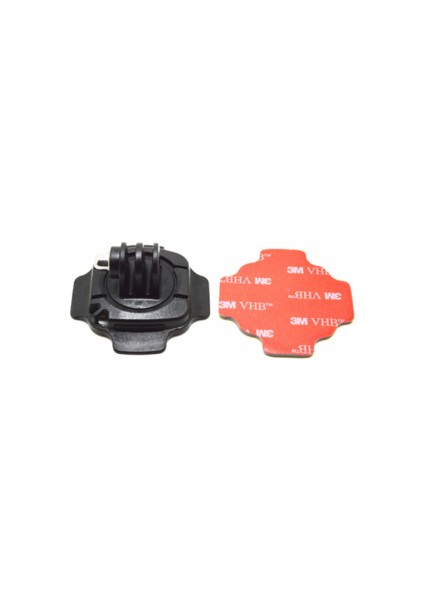 Gopro Uyumlu 360 Derece Dönen Kask Aparatı Ve Vidası