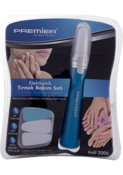 Pmp 2006 Elektronik Tırnak Bakım Seti
