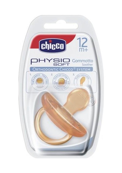 Physio Soft Kauçuk Emzik (12 Ay+)