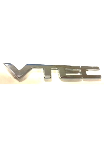 Paslanmaz Metal Yazı Vtec 12,5Cmx2Cm