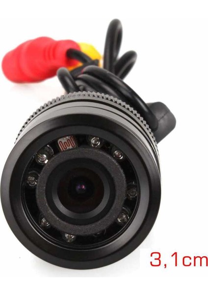 Carub Yeni Nesil Geri Görüş Kamerası Gece Görüşlü 12V 26Mm