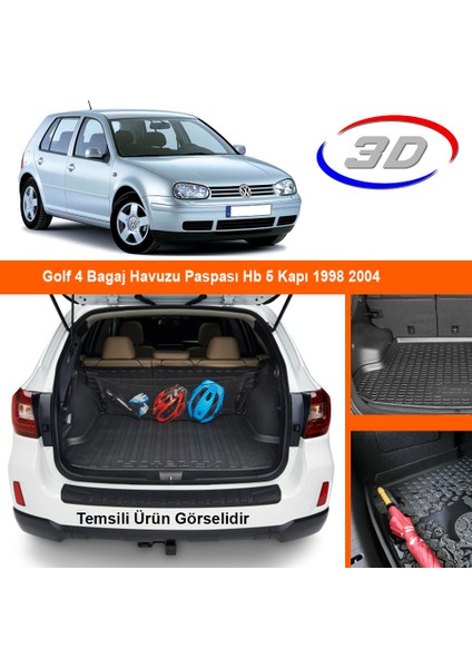 Golf 4 Bagaj Havuzu Paspası Hb 5 Kapı 1998 2004