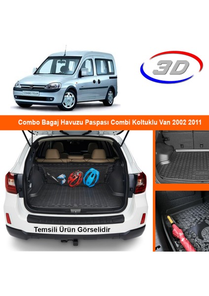 Combo Bagaj Havuzu Paspası Combi Koltuklu Van 2002 2011