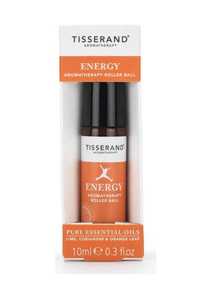 Tısserand Saf Organik Enerji Aromaterapi Yağı Roller Ball 10 Ml
