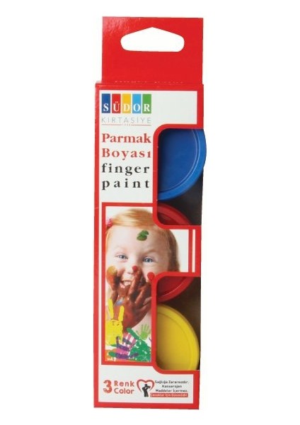 Parmak Boyası 3 Renk X 30 Ml