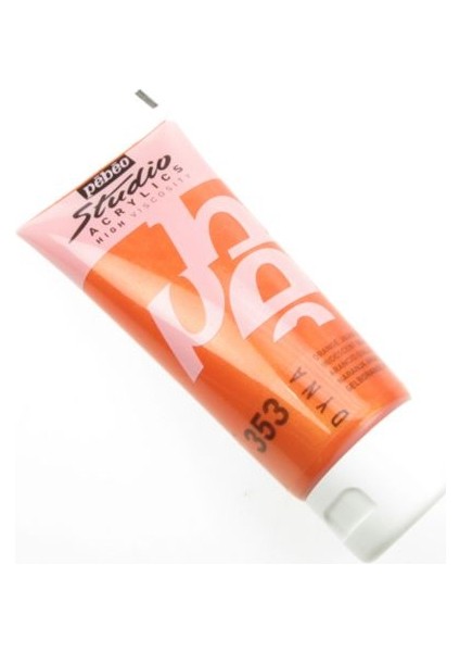 Studio Akrilik Boya 100 Ml İridescent Orange-Yellow -353