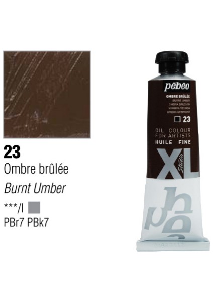 37Ml Huıle Fıne Xl Yağlı Boya Burnt Umber -23