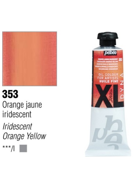 37Ml Huıle Fıne Xl Yağlı Boya Iridescent Orange Yellow -353