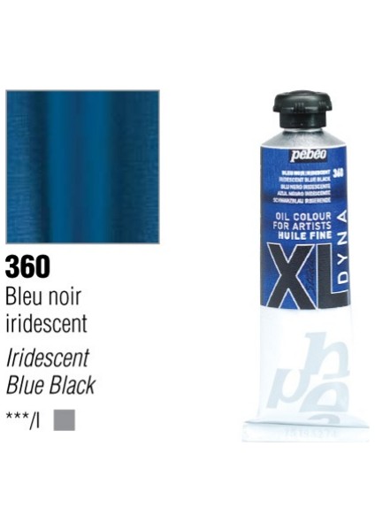 37Ml Huıle Fıne Xl Yağlı Boya Iridescent Blue Black -360