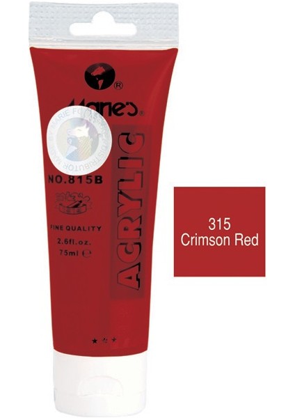 815-315 Akrilik Boya 75Ml Crimson Red