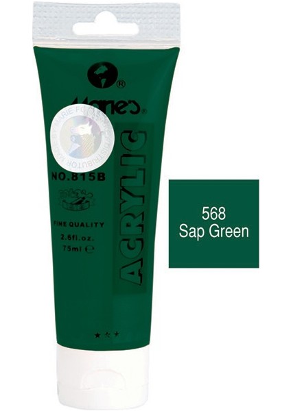 Akrilik Boya 75Ml Sap Green 568