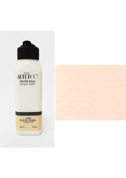 Akrilik Boya 140 Ml Past.Pembe Y-070R-3006