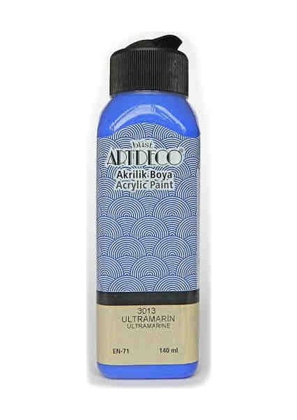 Akrilik Boya 140 Ml Ultramarin 3013