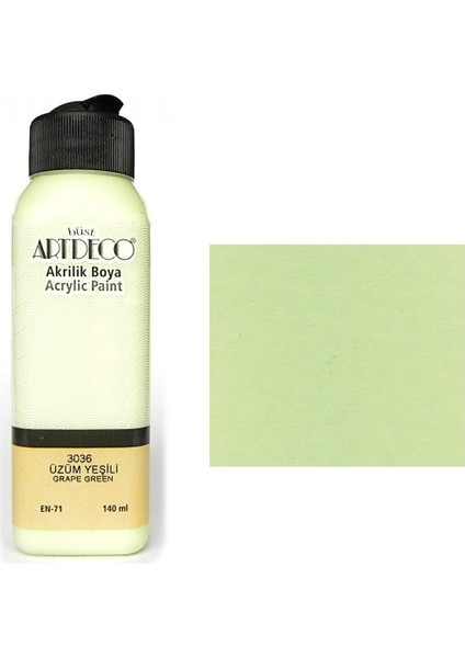Akrilik Boya 140 Ml Üzüm Yeşili