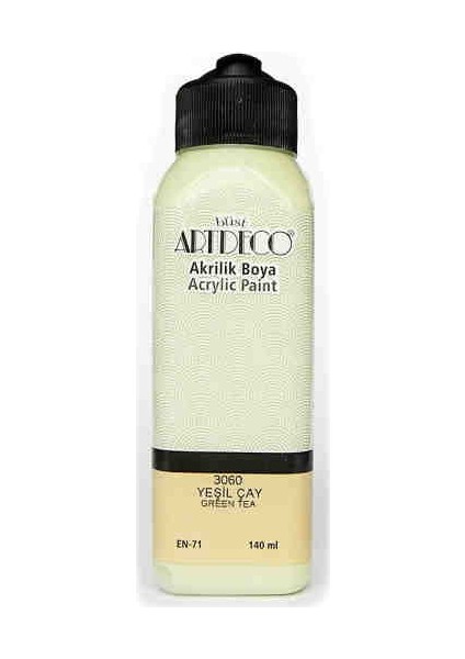 Akrilik Boya 140 Ml Yeşil Çay 3060