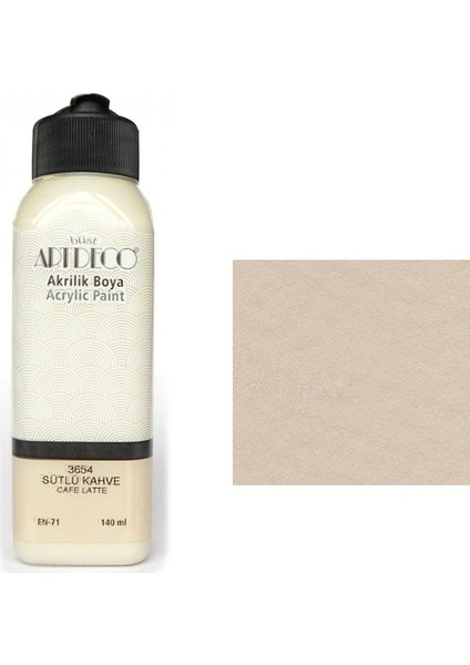 Akrilik Boya 140 Ml Sütlü Kahve
