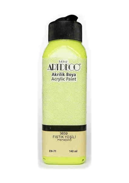 Akrilik Boya 140 Ml - 3659 Fıstık Yeşili