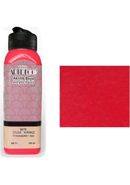 Akrilik Boya 140 Ml Çilek Kır. Y-070R-3675