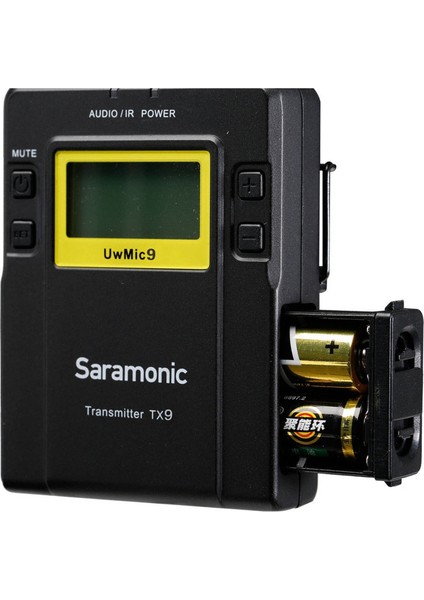 UwMic9 (RX9+TX9) Wireless Yaka Mikrofonu