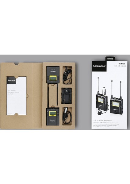 UwMic9 (RX9+TX9) Wireless Yaka Mikrofonu