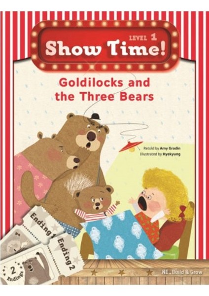 Build & Grow Goldilocks And The Three Bears +Workbook +Multirom (Show Time Level 1)