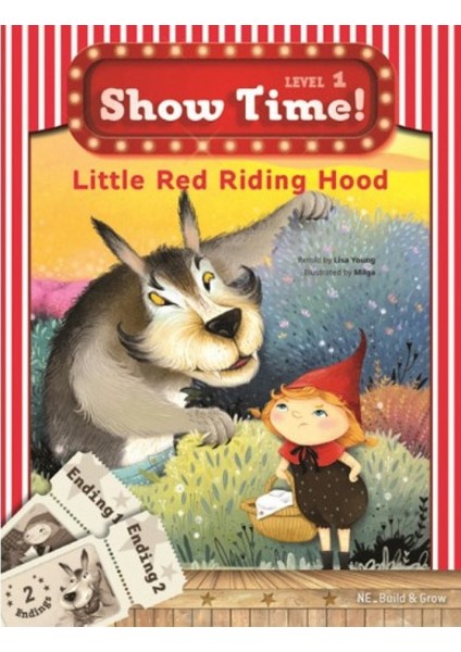 Build & Grow Little Red Riding Hood +Workbook +Multirom (Show Time Level 1)