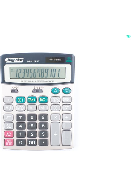 Bp510 Hesap Makınası Rpt 12 Hane