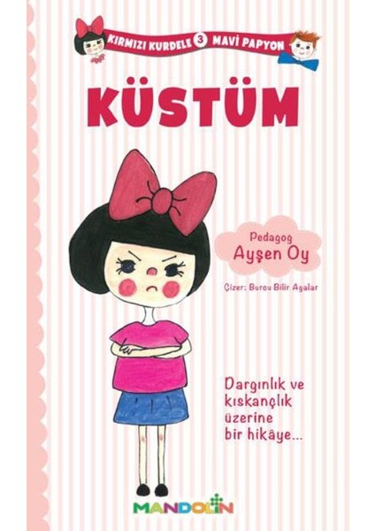 Kırmızı Kurdele Mavi Papyon 3-Küstüm