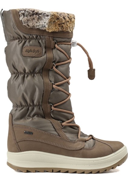 Kahverengi Kadın Outdoor Botu 63548 Safarı Beıge
