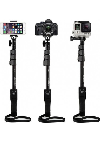 Go proo Hero Sjcam Xiaomi Aksiyon Kamera Monopod Telefon Tutucu