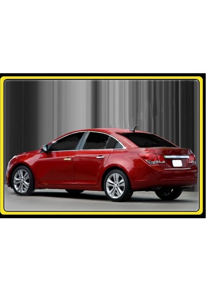 Chevrolet Cruze SEDAN 2009 Sonrası Krom Cam Çıtası 6 Parça