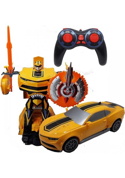 Kumandalı Transformers Robot Araba