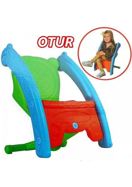 Oturaklı Sallanan Salıncak Oyuncak