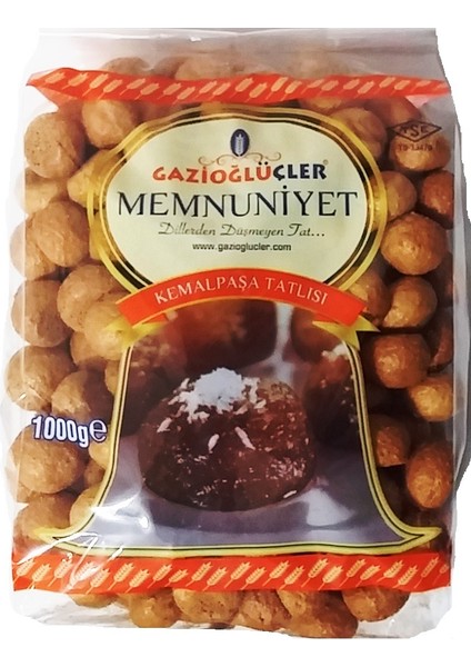 Gazioğluüçler Memnuniyet Kemalpaşa Tatlısı 1000 Gr