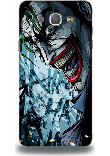 Samsung A8 Kılıf - Joker Karikatür Desenli Arka Kapak