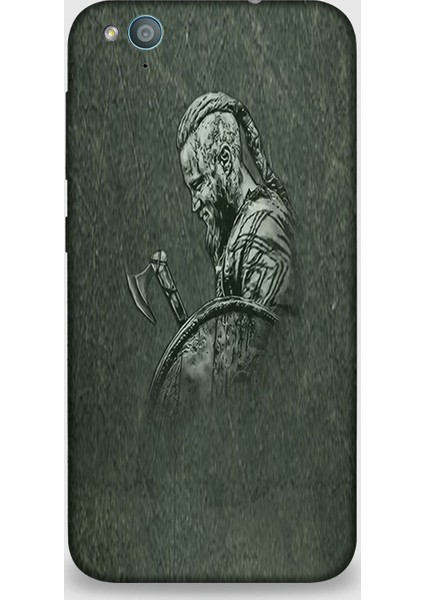 Turkcell T60 Kılıf - Ragnar Desenli Arka Kapak