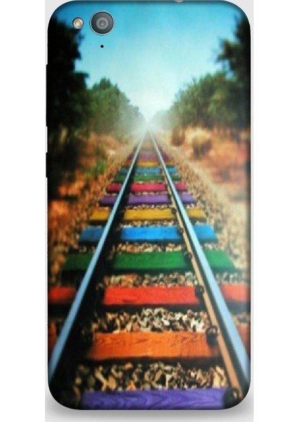 Turkcell T60 Kılıf - Ray Desenli Arka Kapak