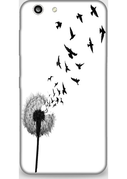 Turkcell T70 Kılıf - Dandelion Sonsuzluk Desenli Arka Kapak