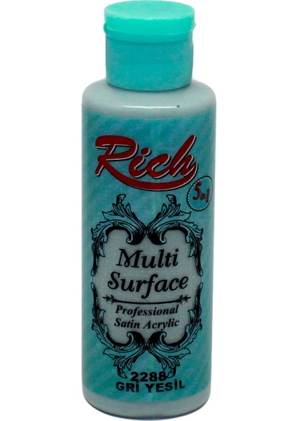 Multi Surface 130ml Boya - Gri Yeşil 2288