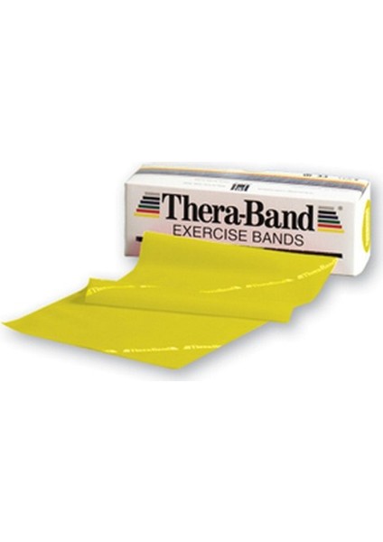 TheraBand Egzersiz / Pilates Bandı 5.5 Metre Sarı
